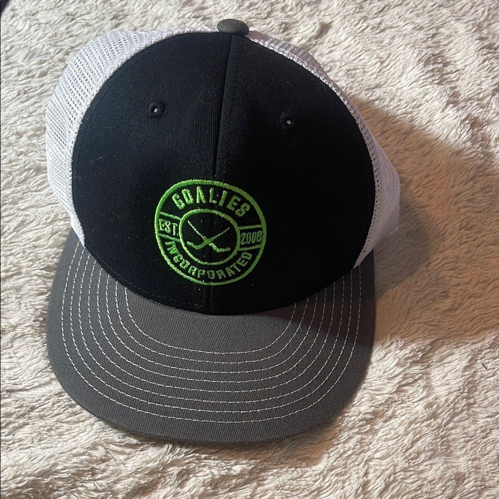 NEW goalies Inc. hat